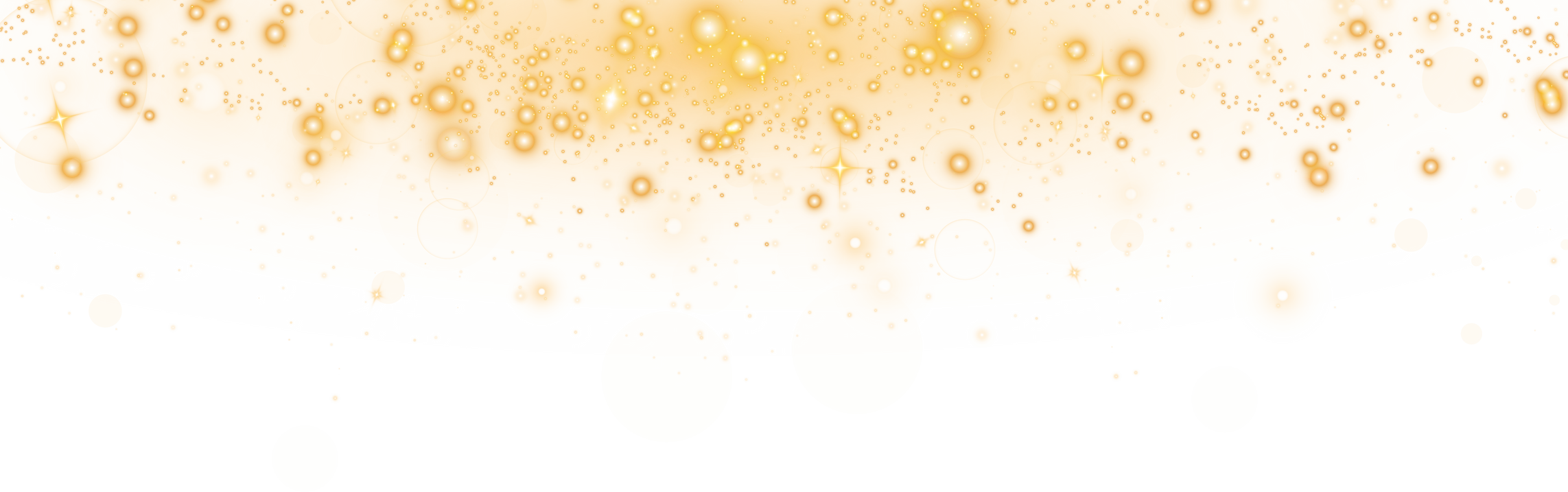 Golden glowing dust, sparks, stars, confetti bokeh, sparks light effect.